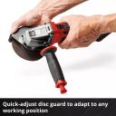 Einhell Nurgas lihvija TE-AG 18/115-2 Li - Solo 4431166, 18 V, 8500 min-1, 28 mm, 115 mm, pehme k&auml;ivitamine