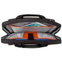 Targus CitySmart Slimline Topload TBT913GL, 14", 600g, PU, plecu siksna, priek&scaron;ējā kabata, portfelis