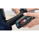 Bosch Tolmuimeja BBS611MAT, 18 V, 2500 mAh, 30 min, 2.3 kg, harjadeta mootor, 2in1, kuuvalgus sinine
