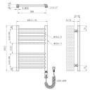 Ab Elektriline r&auml;tiku kuivati 9157633, 400mm, 585mm, 200W, IPX4, must
