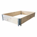 T&otilde;stetud puidust aiapeenar KLASIKA GARDEN 1200&times;800&times;195 mm 9026