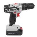 Impact drill - screwdriver 20V, POWERPLUS, POWC1080, Max. torque: 35 Nm, 2.0Ah battery included