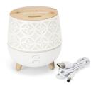 Rio Aroomi&otilde;li difuusor DHTA-EU/1,2, 120ml, 5W, 15m&sup2;, automaatne v&auml;ljal&uuml;litus, LED tuled, valge/puit