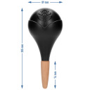Bioogrod augu laistī&scaron;anas globuss 720961, 400 ml, keramikas spikes, melns