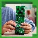 Lego Konstruktors Minecraft The Creeper 21276, 665 gab., 21cm, 4 kustīgas kājas, kustīga galva, slēpts pārsteigums