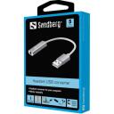 Sandberg Pervadiklis 134-13, 3.5mm, USB, lengvas naudoti