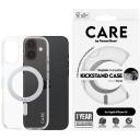 Care Aizsargkaste 1325, 100% pārstrādāta plastmasa, sudraba, Kickstand, MagSafe