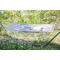 Šūpuļtīkls ROMANCE, 200x100cm, materiāls: kokvilna, krāsa: zils/strīpains 12989 HOME4YOU