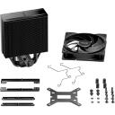 Be Quiet CPU кулер Pure Rock 3 Black BK039, 120mm, 2000RPM, 101.2m&sup3;/h, 2.41mmH2O, 4 тепловых трубки