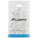 Lanberg RJ-45 pistik 8P8C PLU-5000, 100 tk, cat. 5E UTP, l&auml;bipaistev