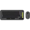 Logitech POP Icon Combo Klaviatūra + Pelė 920-013140, 1000mAh, 36m akumuliatoriaus veikimo laikas, Bluetooth
