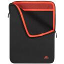 Rivacase MacBook 13 Korpusas 5221BLACK, 39.6cm, 220g, neoprenas, juodas, atsparus dulkėms, drėgmei, įbrėžimams, smūgiams