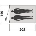 Kupolinė palapinė 'Comet 200' 152185 EASY CAMP