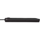 Maclean pagarinātājs MCE395 B, 2500W, 1.5m, 5x F, 3x USB A, melns, 50/60Hz, 2.1A, iek&scaron;telpām