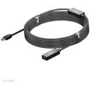 Club3D USB kabelis CAC-1406, 15m, USB 3.2 Gen1 M/F, 5Gbps, 28AWG, strāvas kabelis 1m
