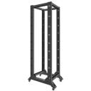Lanberg Open Rack 42U OR01-6842-B, 600x800mm, 33kg, 600kg, 42 riiulit, must v&auml;rv, ratastega