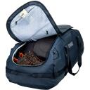 Thule Chasm 130L soma 3205599, 130L, 2.45kg, poliesters, tum&scaron;ākā zila, iek&scaron;ējās tīkla kabatas, slēdzami rāvējslēdzēji