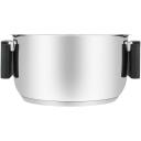 Resto Kastrul 92202 2.5L, L&auml;bim&otilde;&otilde;t: 18 cm, Materjal: Bakeliit, Roostevaba teras, Ergonomilised kokkuklapitavad k&auml;epidemed