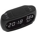 Adler Kell, millel on termomeeter AD 1186 black, 230V ~ 50Hz, 6.8cm, 18cm, 9.1cm, LED ekraan, siseruumide temperatuur