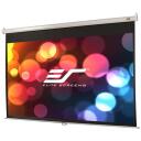 Elite Screens Projektsiooniekraan M85XWS1, 215 cm, 1:1, n&auml;htav laius 152,4 cm, valge, mati