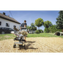 Akumulatora leņķzāģis KGS 18 LTX BL 305, 2x8Ah, LiHD; 614305810 METABO