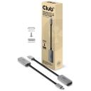 Club3D USB-C DisplayPort adapter CAC-1567, USB-C 1, DisplayPort 1, 8K60Hz, HBR3, HDR, HDCP1.4, HDCP2.2, toitekaabel