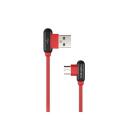 Natec Vads NKA-1201, 1m, USB 2.0 Type A, USB Type C, sarkana krās.