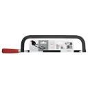 Metāla zāģis 300mm 24 TPI plastmasas rokturis, KREATOR, KRTH80406