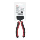 Lenktos nosies replės 165mm KREATOR KRTH60701, žandikaulio gylis 50mm, darbinis plotis 36mm, chromo vanadis