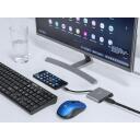 Natec Multi Port Fowler MINI NMP-1607, 1xUSB A, 1xHDMI, 1xUSB-C, 4K UHD, 60W laadimine, USB 3.0
