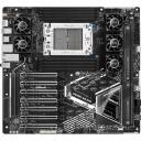 Asrock Emaplaat WRX90 WS EVO, AMD, sTR5, 8 x DIMM DDR5, 2 TB, 7 x PCIe Gen5, 2 x 10GbE LAN, 4 x SATA III