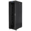 Lanberg Paigalduskapid 19 42U FF01-8242-12BL, 800mm, 42U, 800kg, IP20, LCD ekraan, 4 ventilaatori pesa