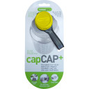 Vāciņš pudelēm 'capCAP+', dzeltena, Ø 53 mm, R077806, HUMANGEAR