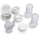 Stalinis blenderis, kurio galia 1000 W, su 0.75 L Tritan indu ir ledo smulkinimo funkcija BN1000E Baltas Gorenje