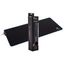 White Shark Hiire matt LUMINOUS-800X350, 80cm, 35cm, 0.3cm, must, kummist, pehme, LED, m&auml;ngimiseks, libisemisvastane, kokkupandav