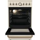 Gorenje Keraamiline GECS5B70CLI, 70L, 220-240V, 4 p&otilde;letit, elektriline ahi, ilma katteeta, kreemjas