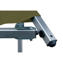 Saliekamā Kempinga Gulta 'Alu-Campbed', alumīnija rāmis, 210x66x44 cm, 150 kg, R054355, BasicNature