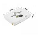 Keeeper Контейнер для хранения пищи deco-click-box mini 0,5L 0610704100359, 17x13x3,5cm, белый