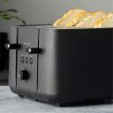 Salter Kuro 4-Slice Toaster EK5565MBLKFVDE, 1850W, 4 maizītes, 7 brūninā&scaron;anas līmeņi, atkausē&scaron;ana, uzsildī&scaron;ana, augsta pacel&scaron;ana