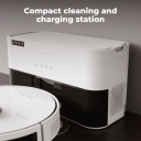 Умный премиальный робот-пылесос с пылесборником 2-in-1 уборка и пылевой контейнер 4000Па аккумулятор 3200mAh белый ARC0006S Aeno