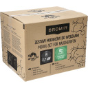 dragON 2.7 kW Moduļu Komplekts ar Digitālo Termostatu BROWIN 330356, Dārza Kūpinātavām