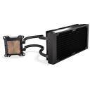 Endorfy CPU Охладитель Navis F240 EY3B001, 2x120mm, 1800RPM, PWM, алюминий, черный