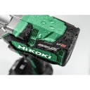 Bezvadu trieciena uzgriežņu atslēga HIKOKI WR36DGW2Z, 36 V, 1900 Nm grie&scaron;anas griezes moments, ergonomisks dizains, LED gaisma