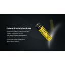 Nitecore Перезаряжаемые батареи NC-NL1840HP, 4000 мАч, 3.6 В, Li-Ion (18650), 10 А, IPX6, 24 месяца гарантии