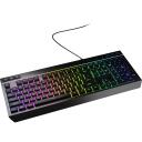 Genesis Membrānas spēļu klaviatūra 530 NKG-2332, 114 taustiņi, RGB apgaismojums, USB-A, QWERTY, melna