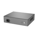 Ruijie RG-ES106F-P | 6-Portu 10/100 Mbps PoE Slēdzis — Ātrgaitas Ethernet, Kompakts Dizains, Melns Korpuss