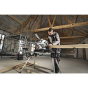 Akumulatora leņķzāģis KGS 18 LTX BL 305, 2x8Ah, LiHD; 614305810 METABO