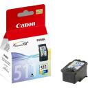 Canon Ra&scaron;alo kasetė CL-511 2972B001, 9ml, 244 puslapiai, spalva: C/M/Y, originali