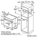 Bosch Ahju HBG7721W1S, 71 l, Elektriline, P&uuml;rol&uuml;&uuml;s, Puutetundlik juhtimine, Konvektsioon, Valge
