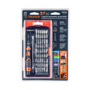 Profesionāls precīzitātes skrūvgriežu komplekts 57gab JOY-57 TRUPER